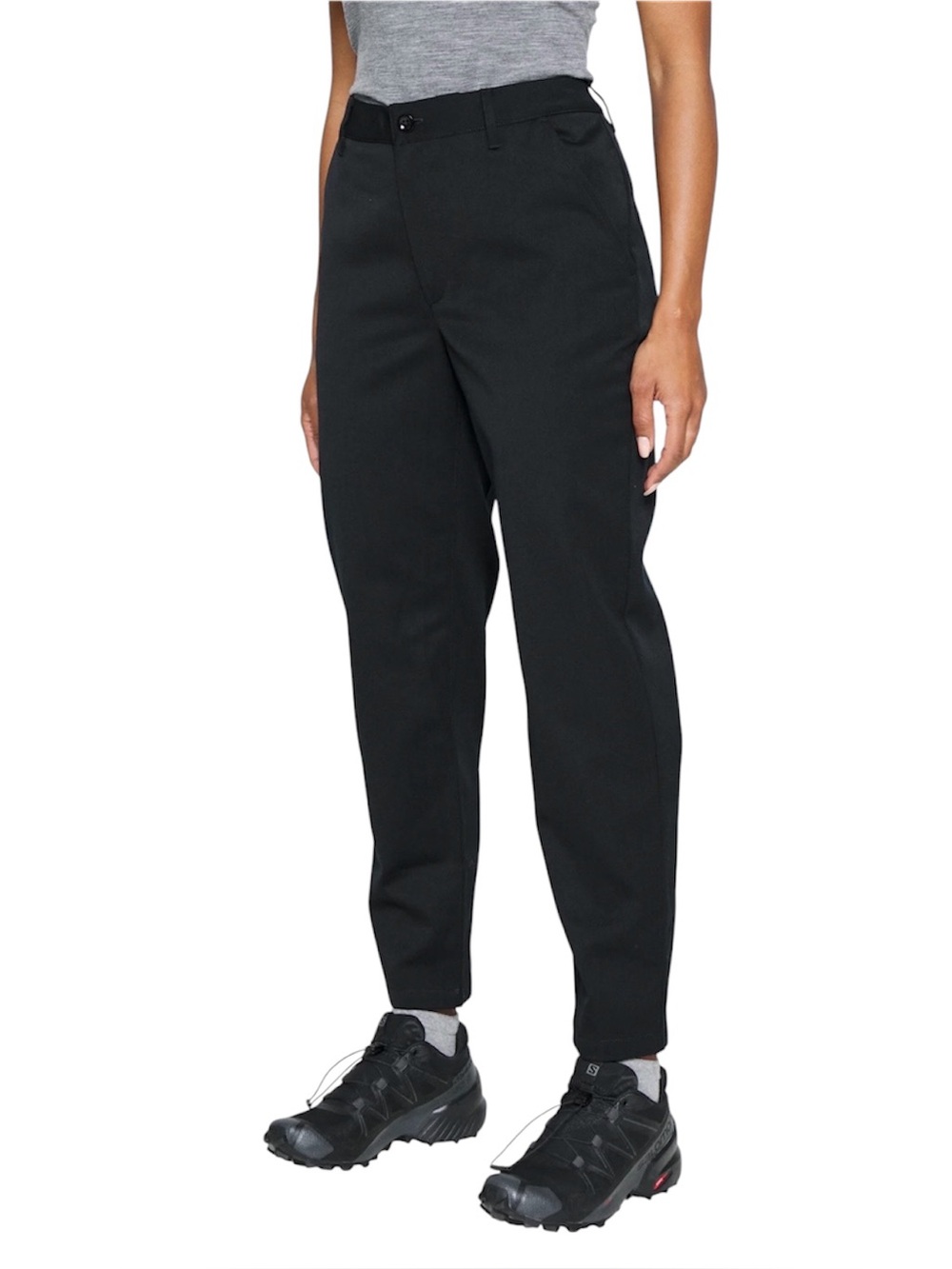 Icebreaker Women’s Berlin Pants 32 Black Gorpcore Hiking Camping Outdoor Sporty